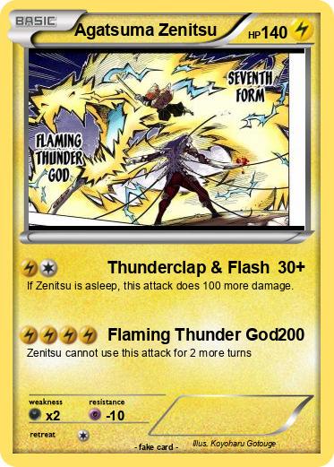 Pokemon Agatsuma Zenitsu