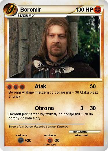 Pokemon Boromir