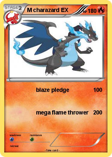 Pokemon M charazard EX