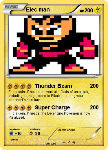 Pokemon Elec man