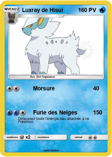 Pokemon Luxray de Hisui