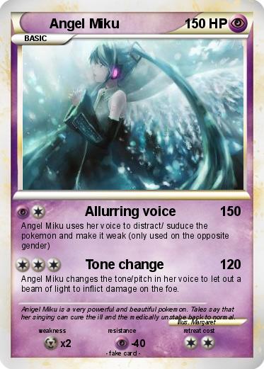 Pokemon Angel Miku