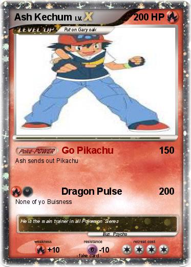 Pokemon Ash Kechum