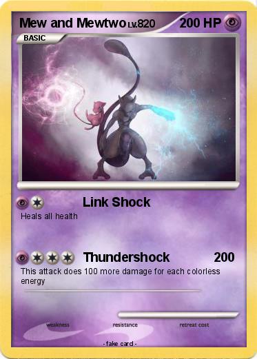 Pokemon Mew and Mewtwo