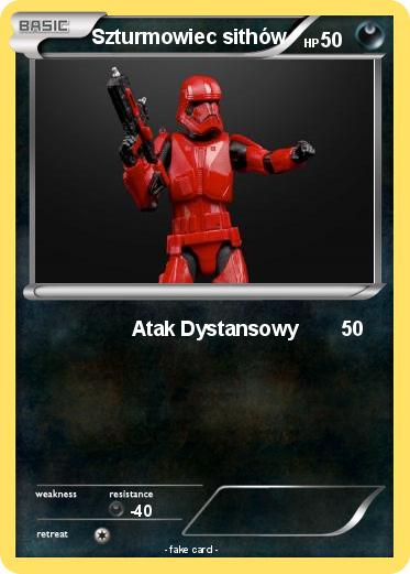 Pokemon Szturmowiec sithów