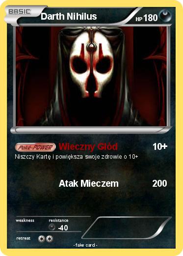 Pokemon Darth Nihilus