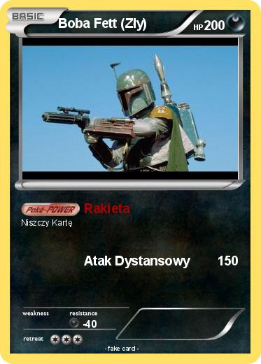 Pokemon Boba Fett (Zły)