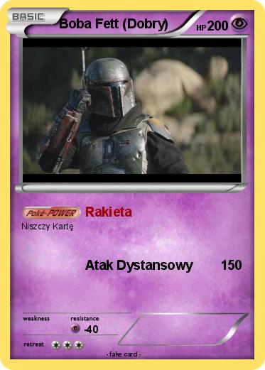 Pokemon Boba Fett (Dobry)
