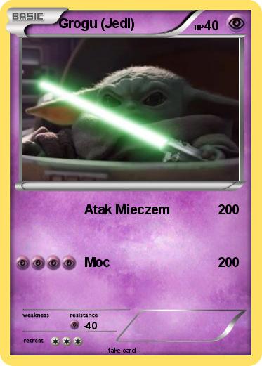 Pokemon Grogu (Jedi)