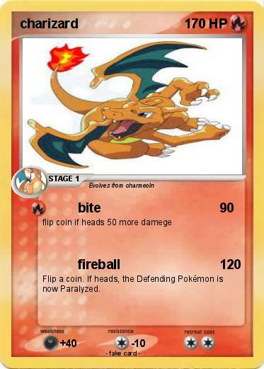 Pokemon charizard