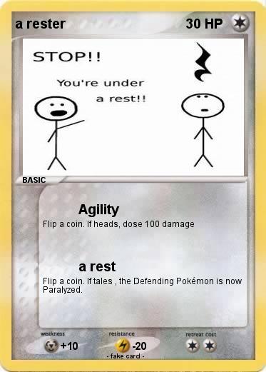 Pokemon a rester