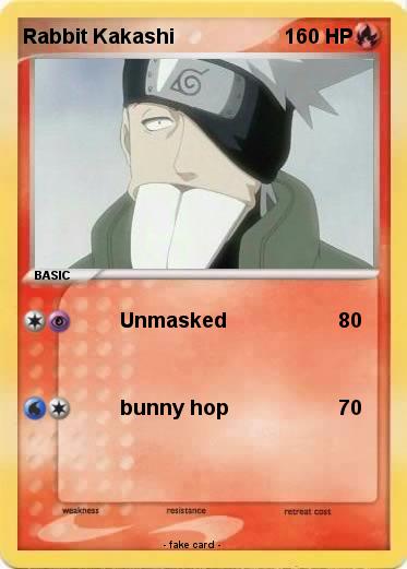 Pokemon Rabbit Kakashi