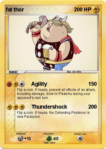 Pokemon fat thor