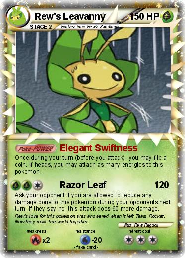 Pokemon Rew's Leavanny