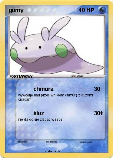 Pokemon gumy
