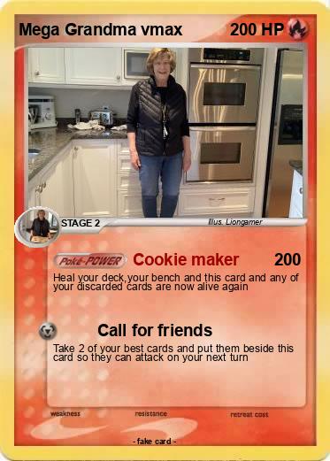 Pokemon Mega Grandma vmax