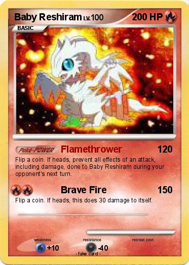 Pokemon Baby Reshiram