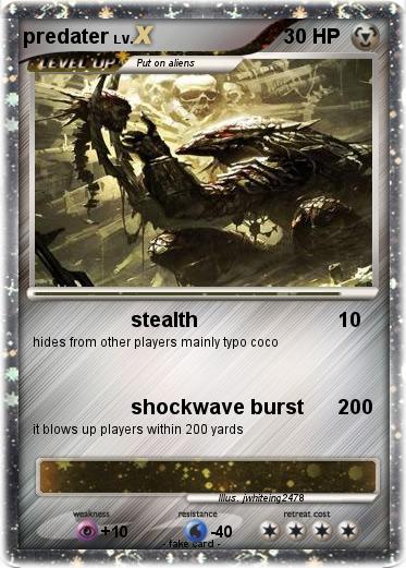 Pokemon predater