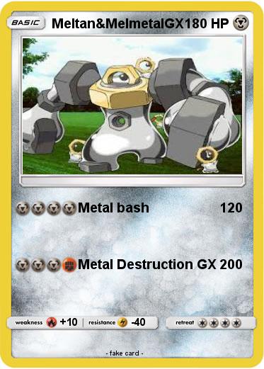 Pokemon Meltan&MelmetalGX