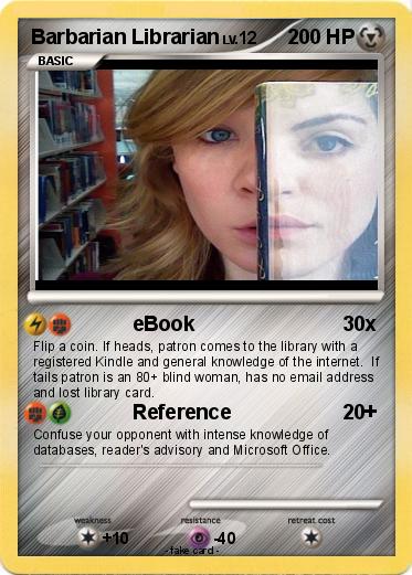 Pokemon Barbarian Librarian