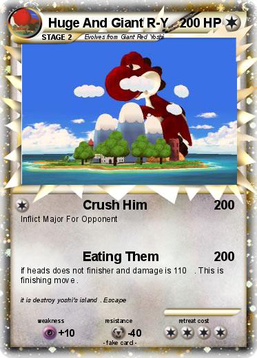Pokemon Huge And Giant R-Y
