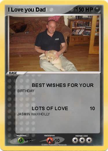 Pokemon I Love you Dad