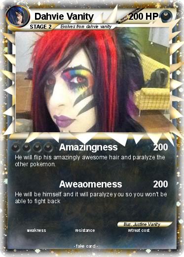Pokemon Dahvie Vanity