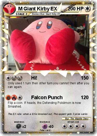 Pokemon M Giant Kirby EX