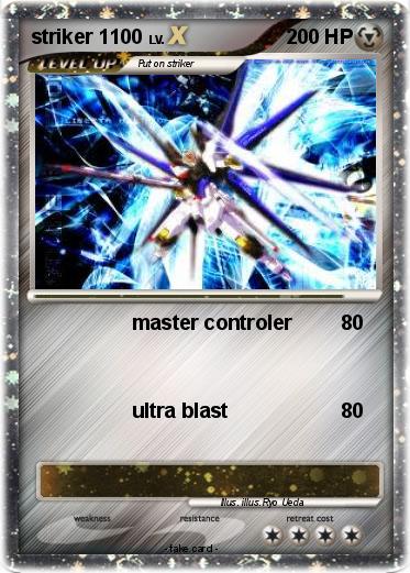 Pokemon striker 1100