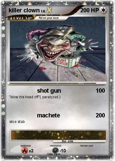 Pokemon killer clown