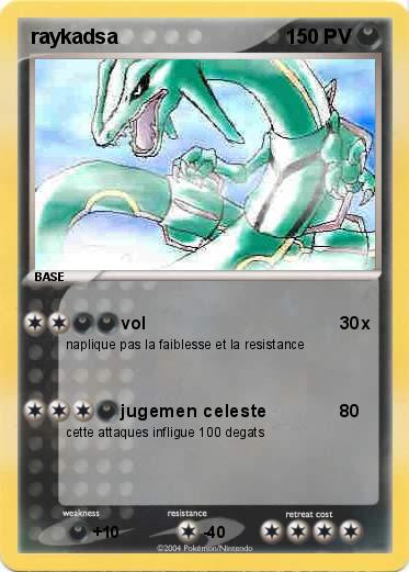 Pokemon raykadsa
