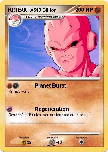 Pokemon Kid Buu