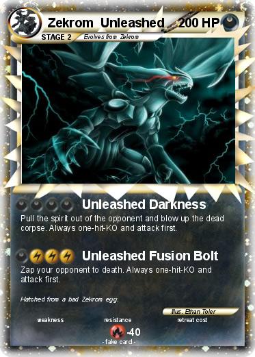 Pokemon Zekrom  Unleashed
