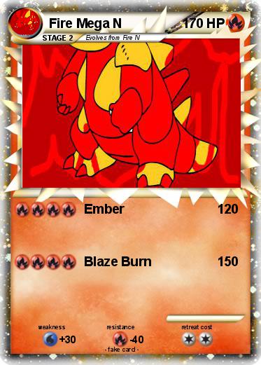 Pokemon Fire Mega N