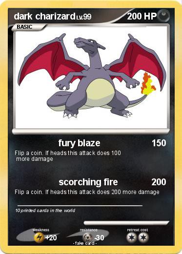 Pokemon dark charizard