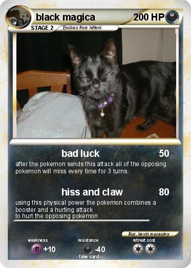 Pokemon black magica