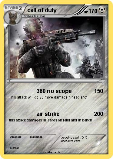 Pokemon call of duty