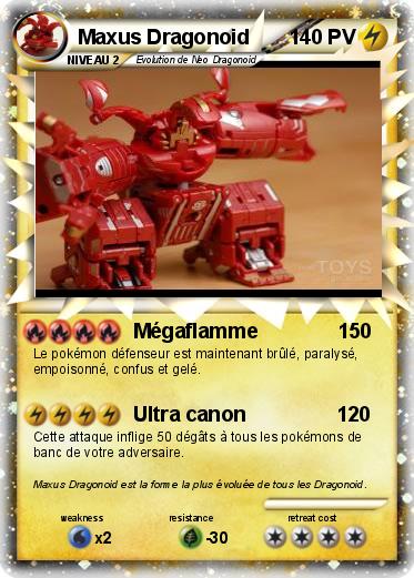 Pokemon Maxus Dragonoid
