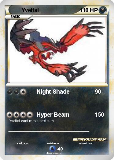 Pokemon Yveltal