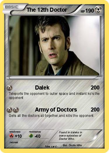 Pokemon The 12th Doctor