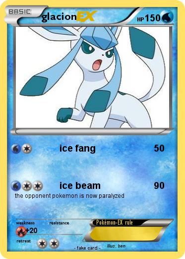 Pokemon glacion