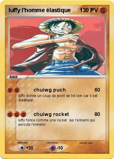 Pokemon luffy l'homme élastique