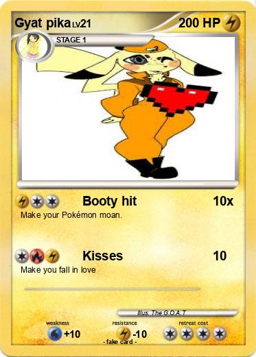 Pokemon Gyat pika