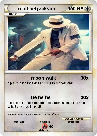 Pokemon michael jackson