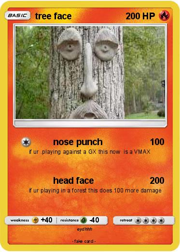 Pokemon tree face