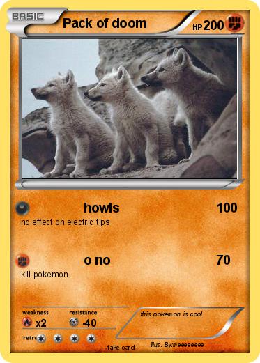 Pokemon Pack of doom