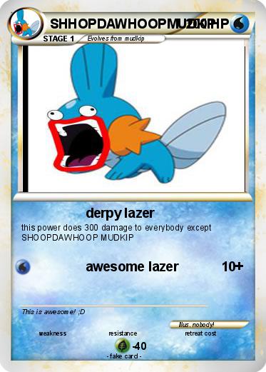 Pokemon SHHOPDAWHOOPMUDKP