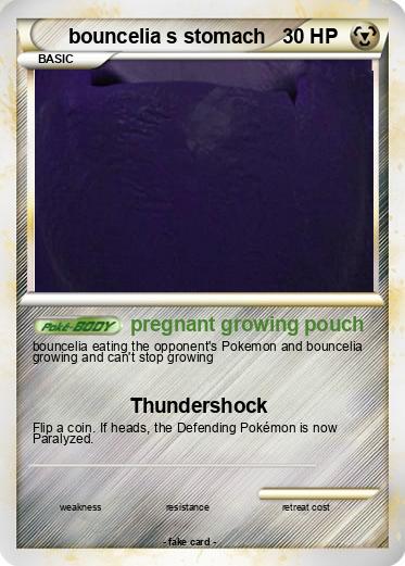 Pokemon bouncelia s stomach