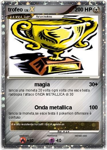 Pokemon trofeo