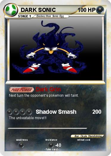 Pokemon DARK SONIC